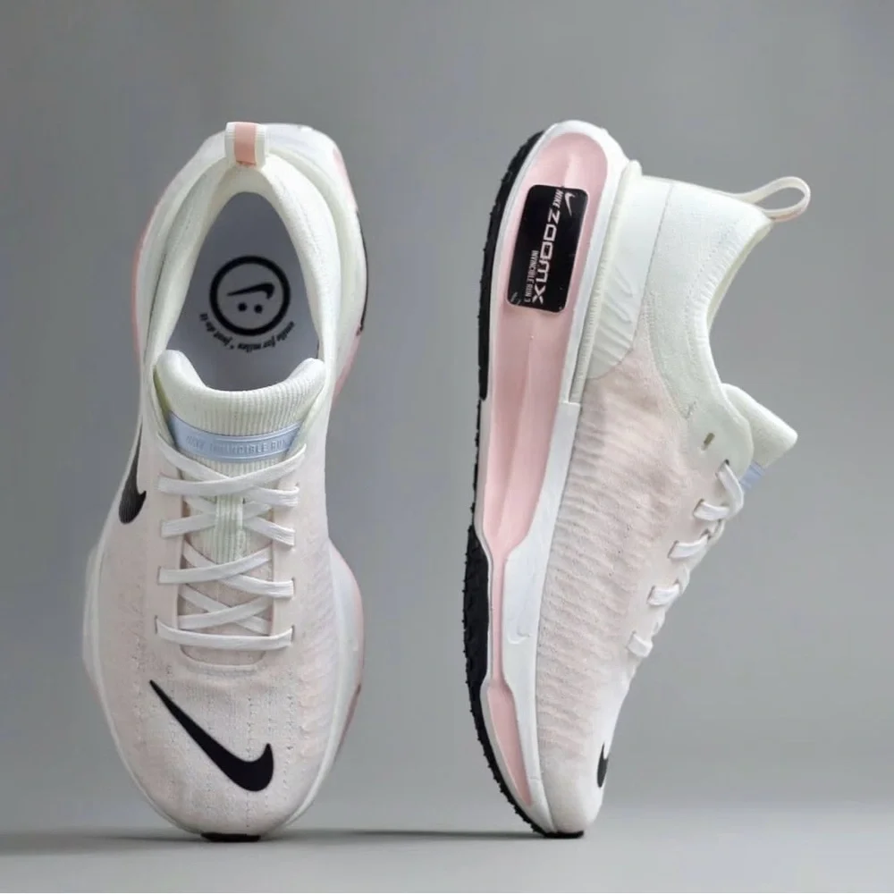 Nike ZoomX 💅✨ Invincible Run 3 Pink White Atmosphere DR2660-106 Sz 8 8.5 NEW - Picture 3 of 9